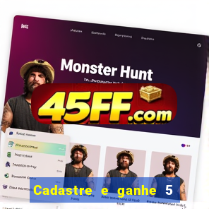 Cadastre e ganhe 5 reais para apostar
